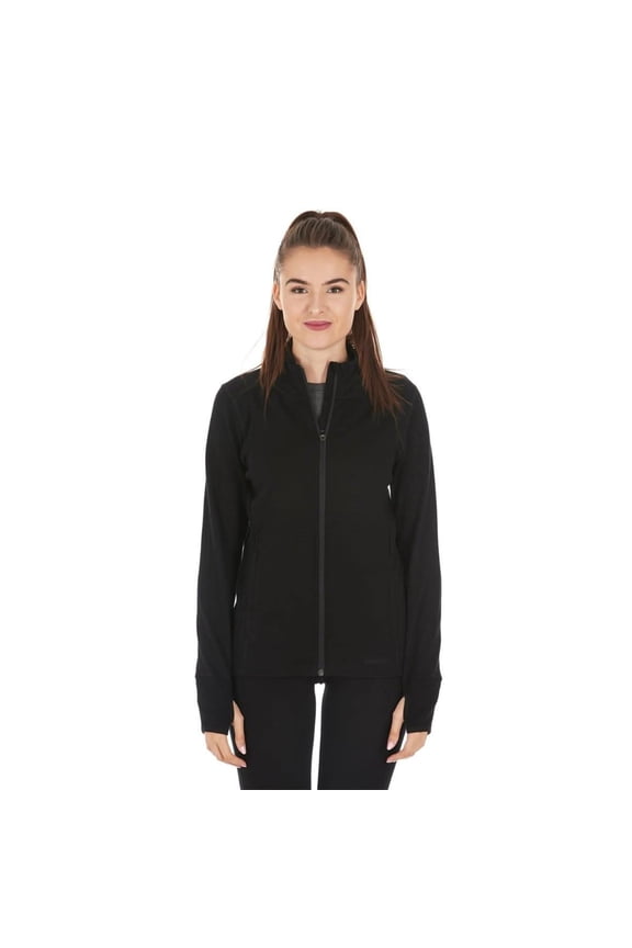 Women's Heavyweight Wool Full-Zip Sweater Top - 100% Merino Wool