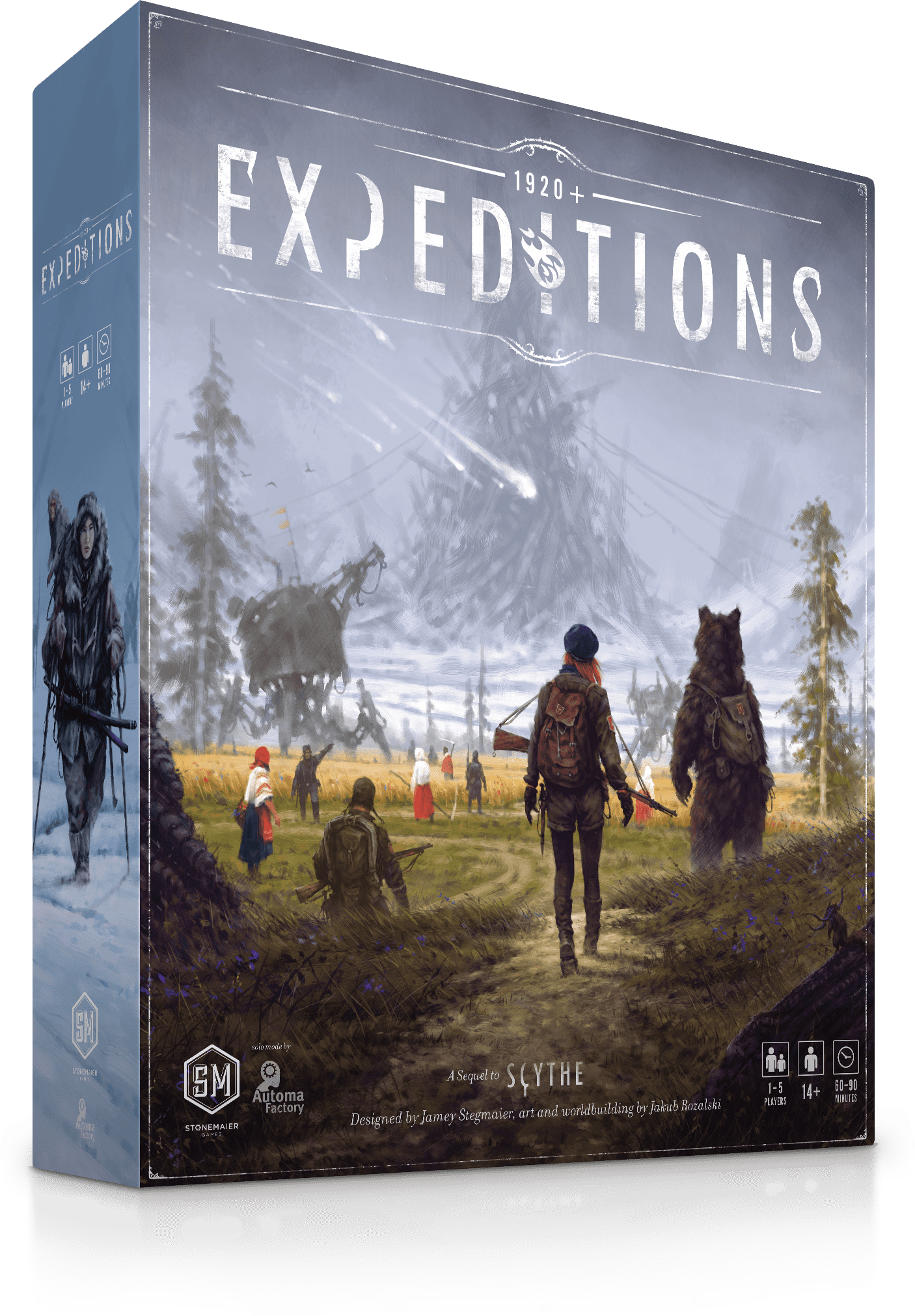 Stonemaier Games: Expeditions: Gears of Corruption | Expansion to Expeditions - A Competitive Engine Building & Exploration Strategy Board Game | 1-6 Players, 90 Mins, Ages 14+ Stonemaier Games: Expeditions: Gears of Corruption | Expansion to Expeditions - A Competitive Engine Building & Exploration Strategy Board Game | 1-6 Players, 90 Mins, Ages 14+