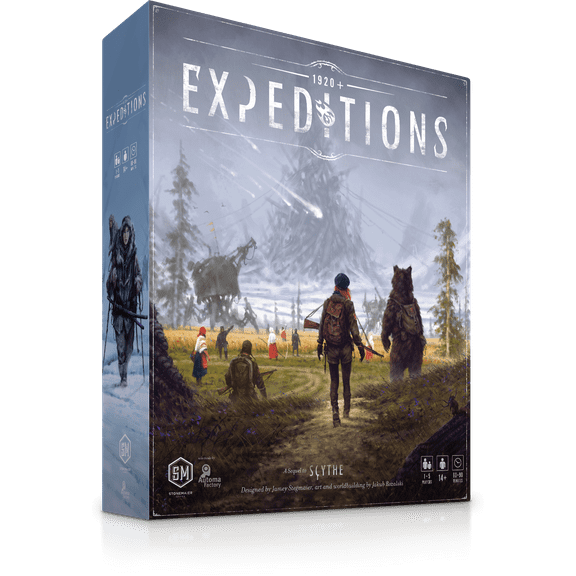 Expeditions by Jamey Stegmaier - A Dieselpunk 1920s Europe Strategy Board Game from Stonemaier Games