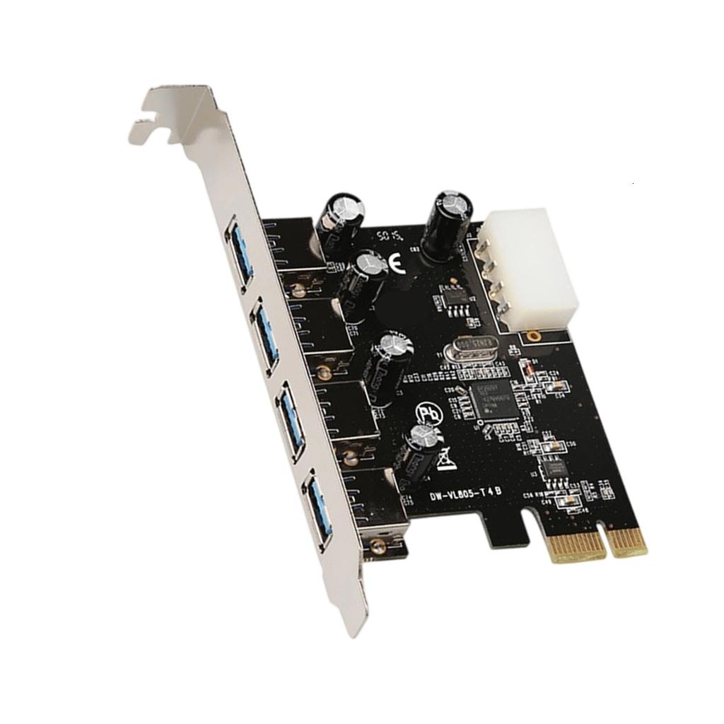 Expeditious PCIe To 4 USB Release Terminals Processor Card Low ...