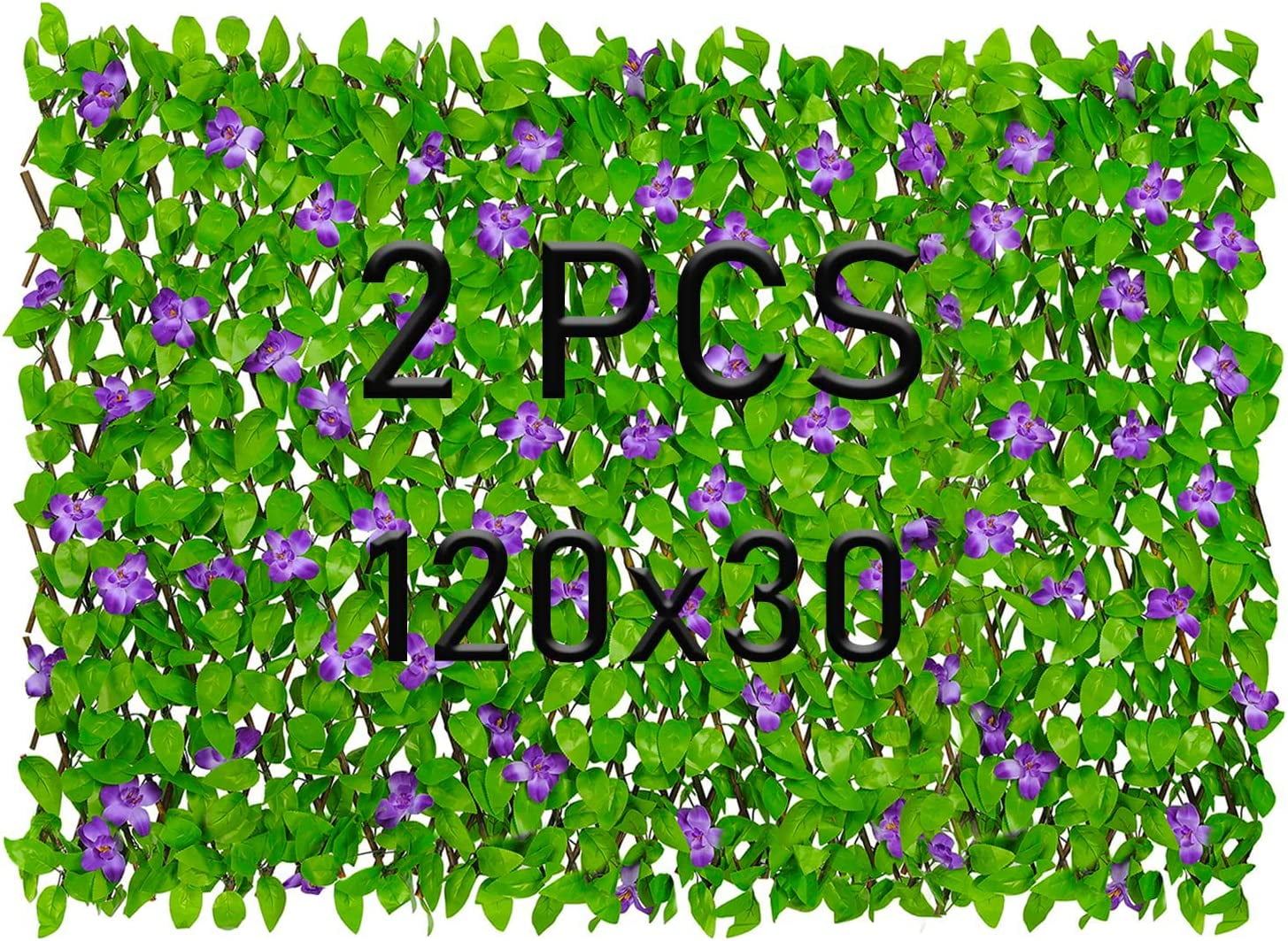 Expendable Faux Privacy Fence, Decorative Faux Ivy Greenery Fencing