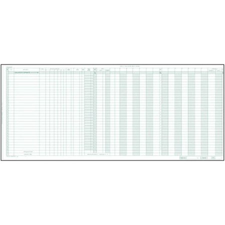 Expense Combo Journal Sheet, 15