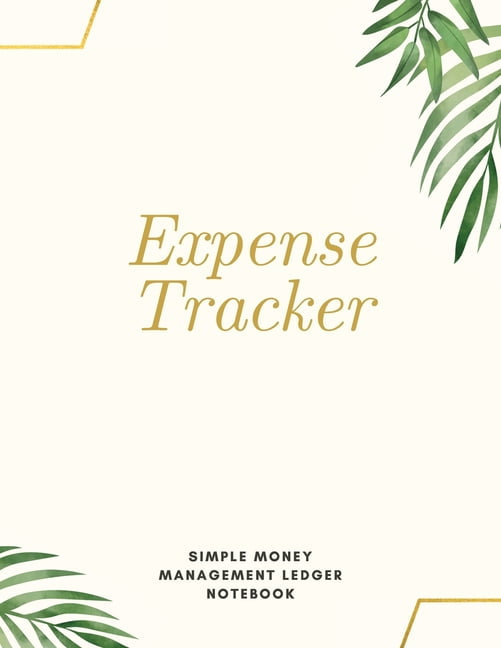 ADIL DAISY Expense Tracker Simple Money Management Ledger Notebook: Budget Planner Optimal Format (8,5 x 11) Ledger Journal Logbook (Paperback)