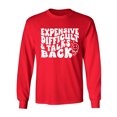 thumbnail image 1 of Expensive Difficult & Talks Back Adult Long Sleeve T-shirt, 1 of 3