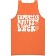 thumbnail image 1 of Expensive Difficult & Talks Back Neon Tank Top, 1 of 1
