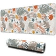 thumbnail image 1 of Experience Comfort and Control with Abstract Art Large Desk Mat | Non-Slip Rubber Base | Waterproof | Boho Leaves Design | Fits Office Laptop | 31.5 X 11.8 Inch, 1 of 7