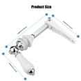 thumbnail image 1 of Experience Convenience And Durability With A Chrome Plated Metal Lever Replacement For Standard Flush Tank Cistern Toilet Handle Smile Home, 1 of 9