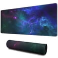 thumbnail image 1 of Experience Immersive Gaming with our Large, Dazzling Galaxy Mouse Pad. Non-Slip Rubber Base & Stitched Edges for Precision Control. Transform Your Desk into a Gaming Oasis - 31.5x11.8in., 1 of 7