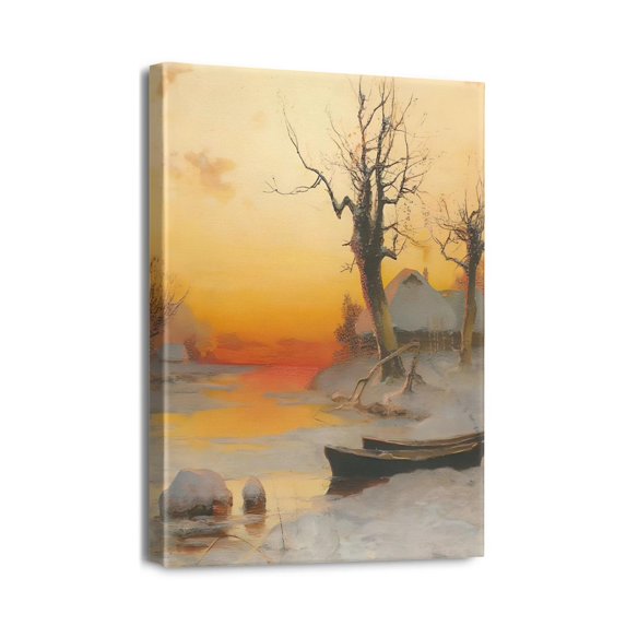 Experience Sunsets12x16 Forest Oil Paintings & Wall Art Prints, Vintage Charm for Your Home Office