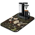 thumbnail image 1 of Experience Superior Absorption with Our Mushroom & Snails Coffee Drying Mat 19.5x12in, Diatom Mud Kitchen Pads for Counters, 1 of 7