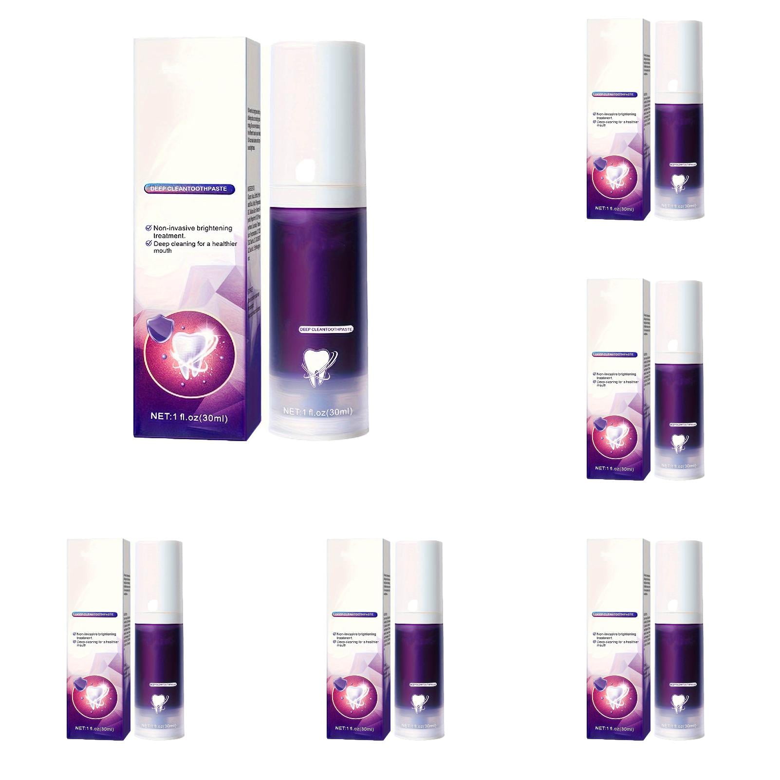 Experience The Teeth With Purple Toothpaste Say Goodbye To Stains! Food