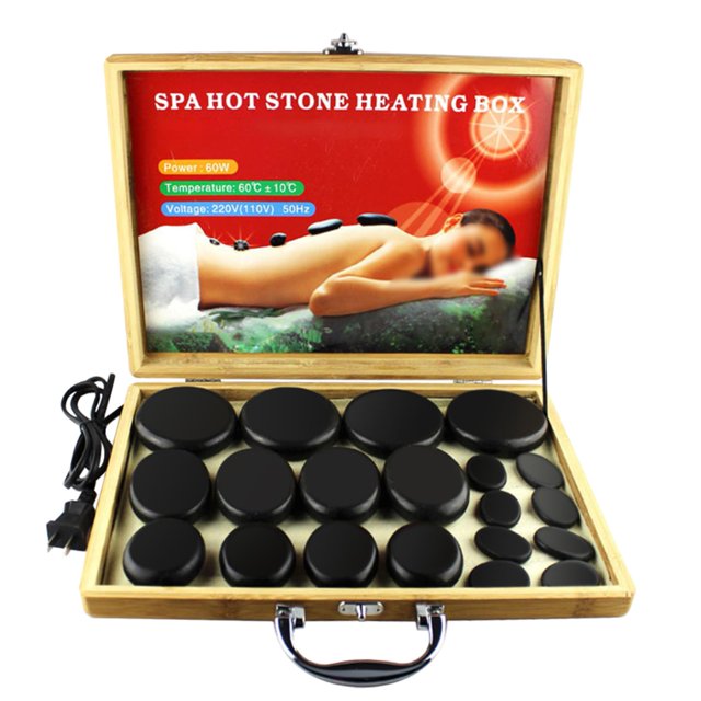 Experience Ultimate Spa Care with our Hot Stone Massage Kit 20pcs