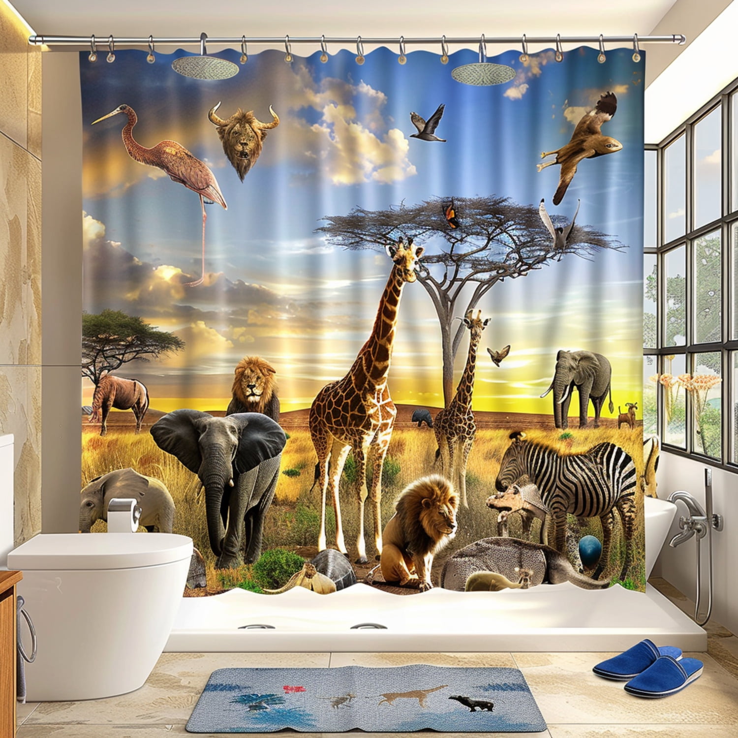 Experience the Serengeti in Your Bathroom! SafariInspired Accessories