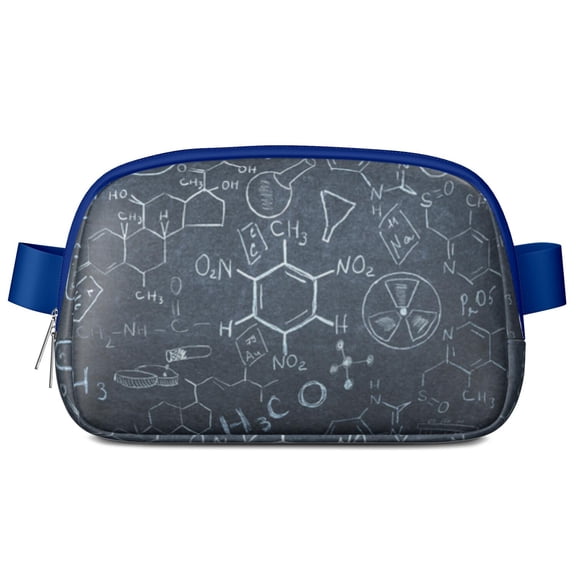 Experiment Fanny Pack – Science Classroom Ready Belt Bag with Formula & Lab Print, Perfect for Biology Fans