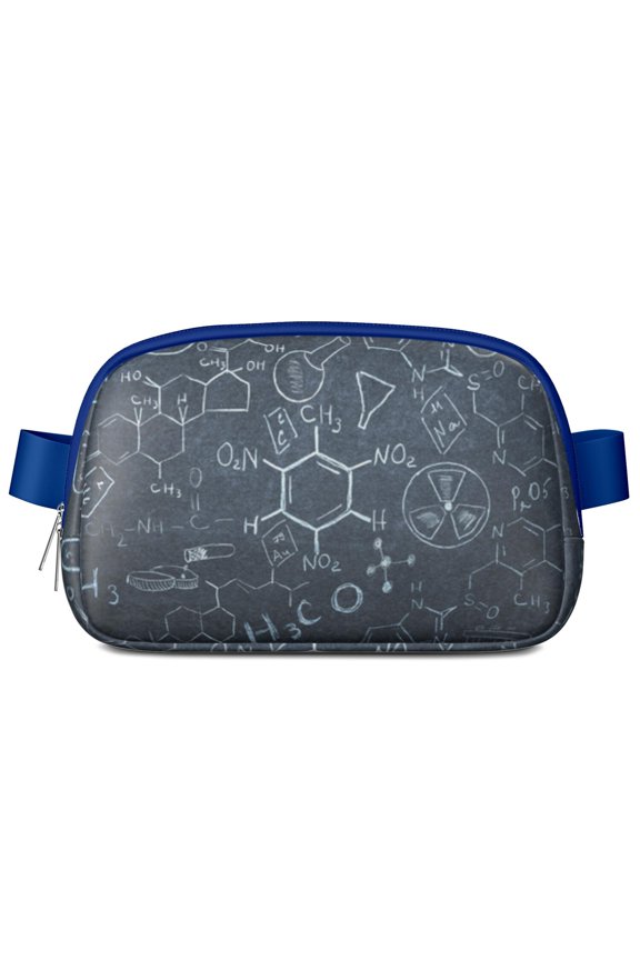 Experiment Fanny Pack – Science Classroom Ready Belt Bag with Formula & Lab Print, Perfect for Biology Fans