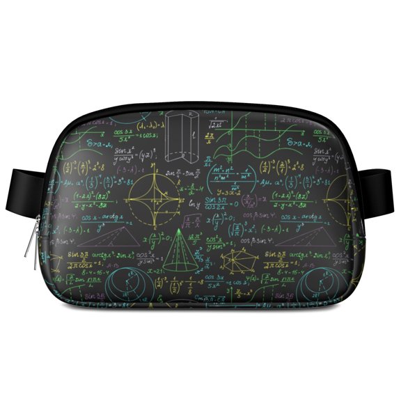 Experiment Fanny Pack – Science Classroom Ready Belt Bag with Formula & Lab Print, Perfect for Biology Fans