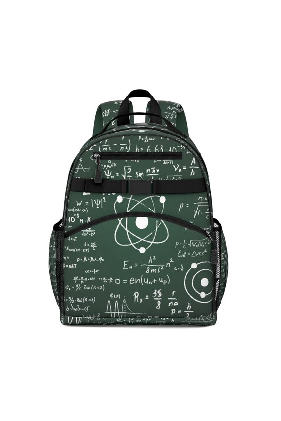 Experiment & Laboratory Inspired Backpack - Waterproof & Breathable School Bag for Teens, Ergonomic Design with Chest Strap, Great for Engineering & Technology Students