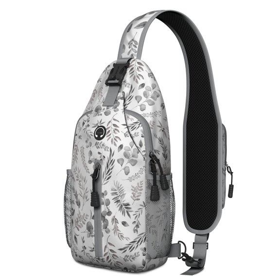Experiment and Science Classroom Sling Backpack with Scientific Formula Prints – Lightweight Durable Crossbody Bag with Ergonomic Fit, Adjustable Strap, Breathable Back, Ideal for Students