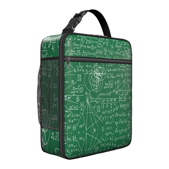 Experiment & Scientific Formula Lunch Bag – Fun Science Rules Insulated Bento Tote for Biology Enthusiasts, Waterproof Cooler Bag for Work, School, or Lab Settings