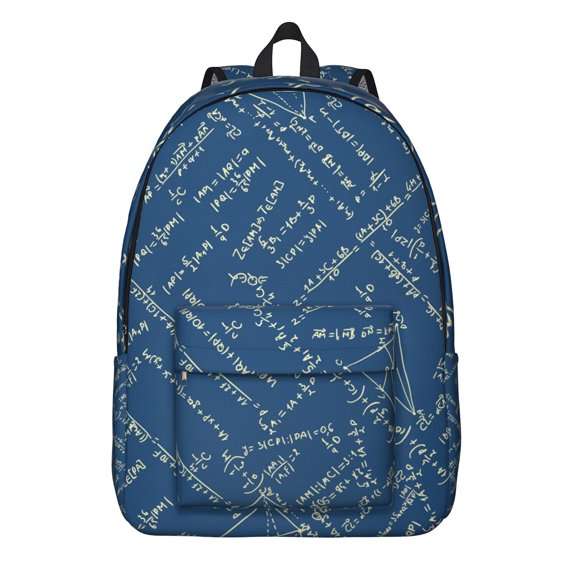 Experiment and Laboratory Backpack, Scientific Formula Design, Biology Student School Bag, Science Rules School Travel Daypack