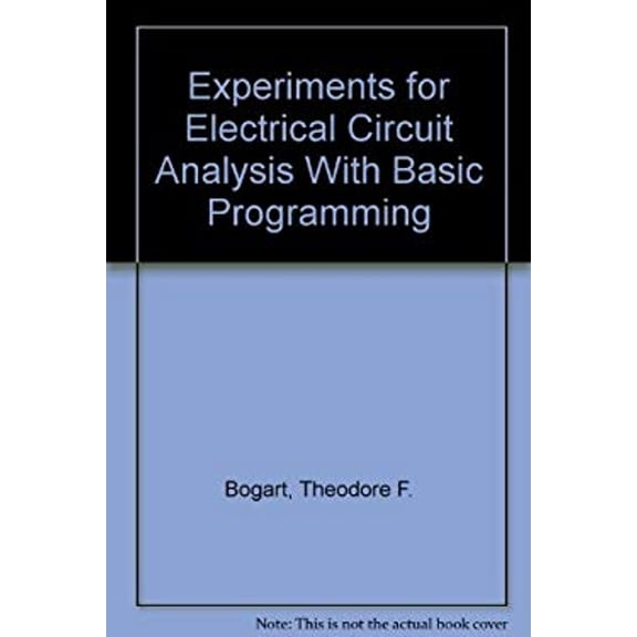 Pre-Owned Experiments in Electronic Circuits with Basic (Hardcover) 9780574215659