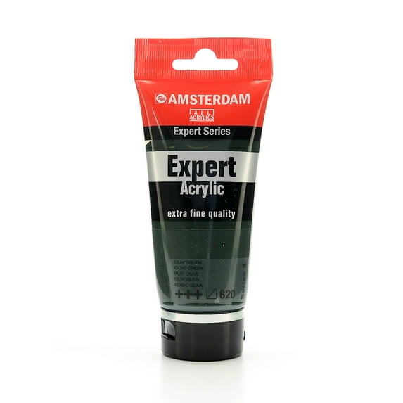 Expert Acrylic Tubes olive green, 75 ml (pack of 2)