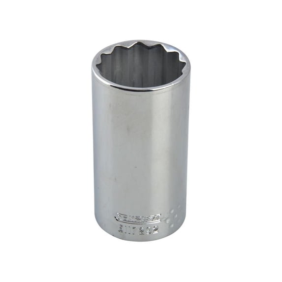 Expert - Bi-Hexagon Deep Socket 1/2in Drive 12mm