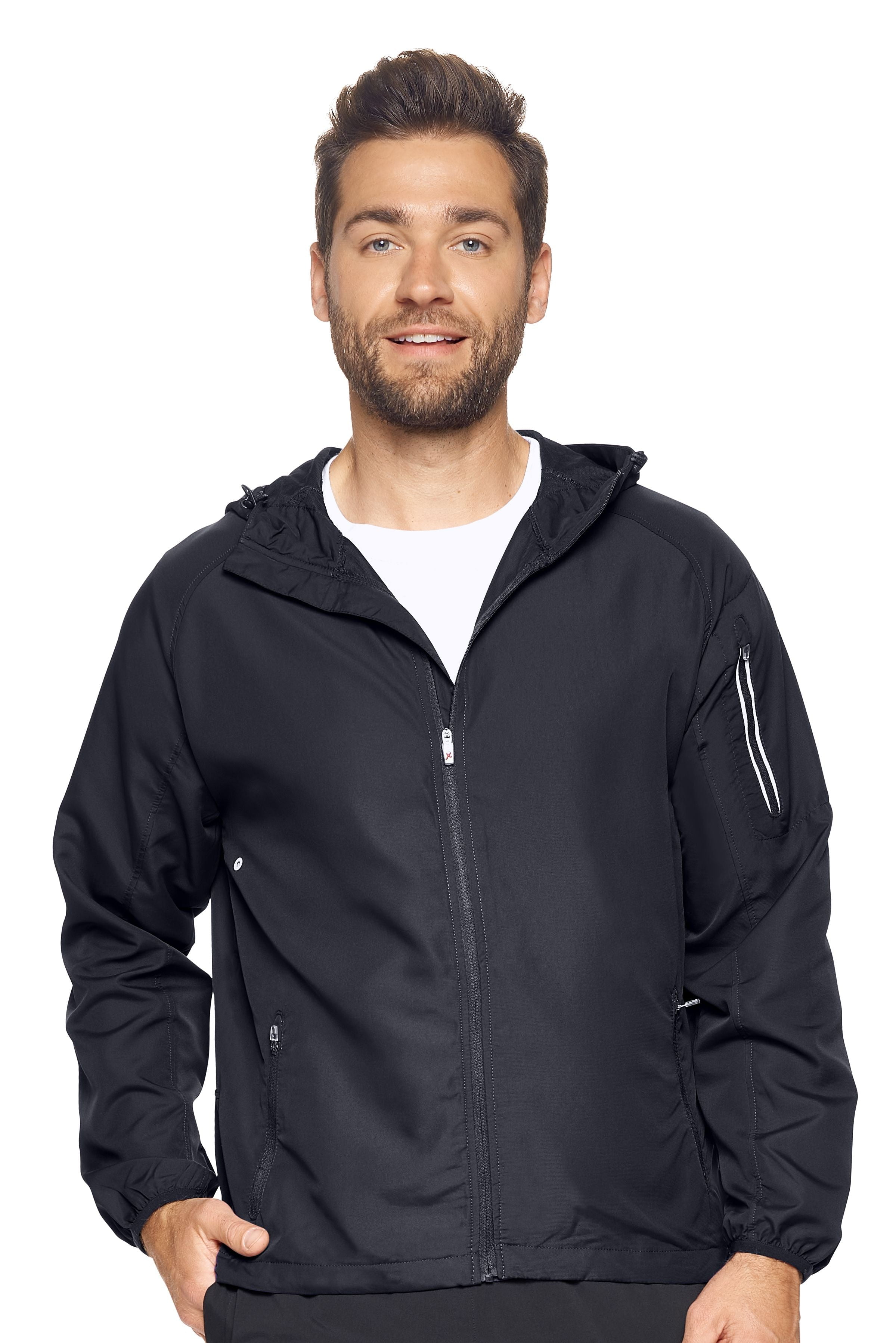 Expert Brand Athletic Performance Windbreaker Jacket for Men
