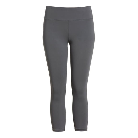 Expert Brand Women's Activewear Workout 7/8 Leggings, Charcoal, Medium