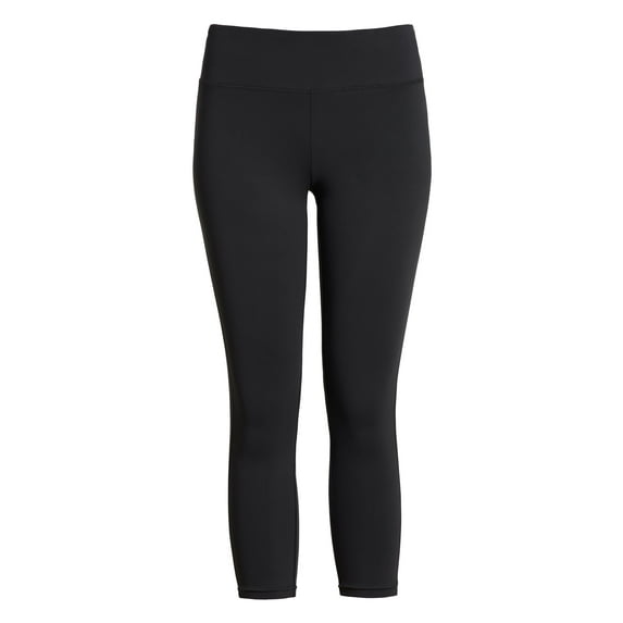 Expert Brand Women's Activewear Workout 7/8 Leggings, Black, XS
