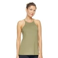 thumbnail image 1 of Expert Brand Women's Airstretch Lite Racerback Tank Top, Olive, Small, 1 of 5