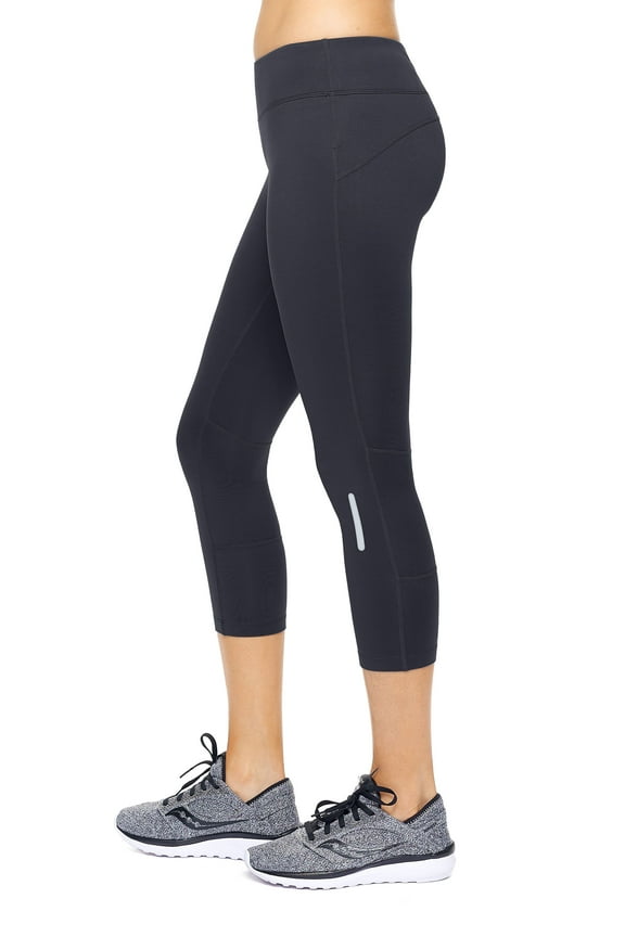 Women's Airstretch Mid-Rise Capri Leggings, Black, Small