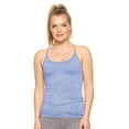 thumbnail image 1 of Expert Brand Women's Airstretch Racerback Tank Top, Heather Royal Blue, Medium, 1 of 5