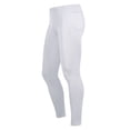 thumbnail image 1 of Expert Brand Men's Airstretch Running Compression Pants, White, Small, 1 of 4