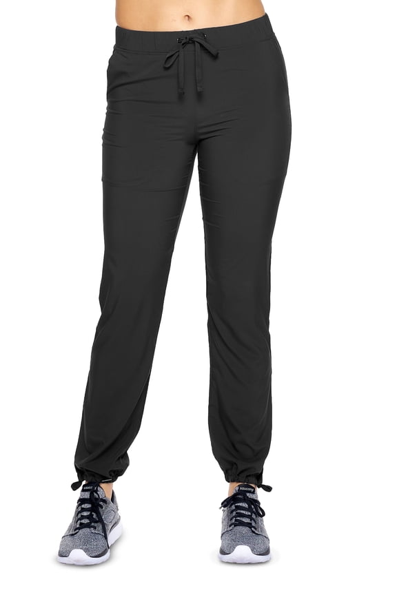 Women's Athletic Performance Pants, Black, Medium