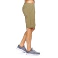 thumbnail image 1 of Expert Brand Men's Athletic Performance Paradise Shorts, Olive Green, XL, 1 of 5
