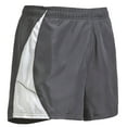 thumbnail image 1 of Expert Brand Men's Athletic Performance Sonic Shorts, Graphite/White, Small, 1 of 6