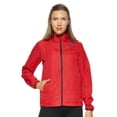 thumbnail image 1 of Expert Brand Women's Athletic Performance Windbreaker Jacket, Red, 2XL, 1 of 7