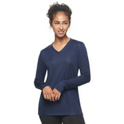 Expert Brand USA-Made Drimax Athletic V-Neck Long Sleeve for Women