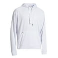 thumbnail image 1 of Expert Brand Men's Fleece Tec Pullover Hoodie Sweater, White, XL, 1 of 4