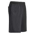 thumbnail image 1 of Expert Brand USA-Made Men's Heather Athletic Shorts, Dark Heather Charcoal, Small, 1 of 4