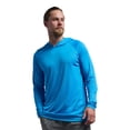 thumbnail image 1 of Expert Brand Men's DriMax Lightweight Hoodie, Safety Blue, 3XL, 1 of 5