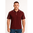 thumbnail image 1 of Expert Brand Men's Oxymesh™ Dry Fit Athletic Malibu Polo Shirt, Cardinal, XL, 1 of 7