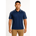 thumbnail image 1 of Expert Brand Men's Oxymesh™ Dry Fit Athletic Malibu Polo Shirt, Navy, Medium, 1 of 7