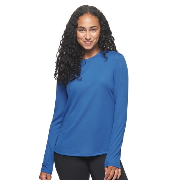 Expert Brand USA-Made Oxymesh Dry Fit Athletic Long Sleeve for Women
