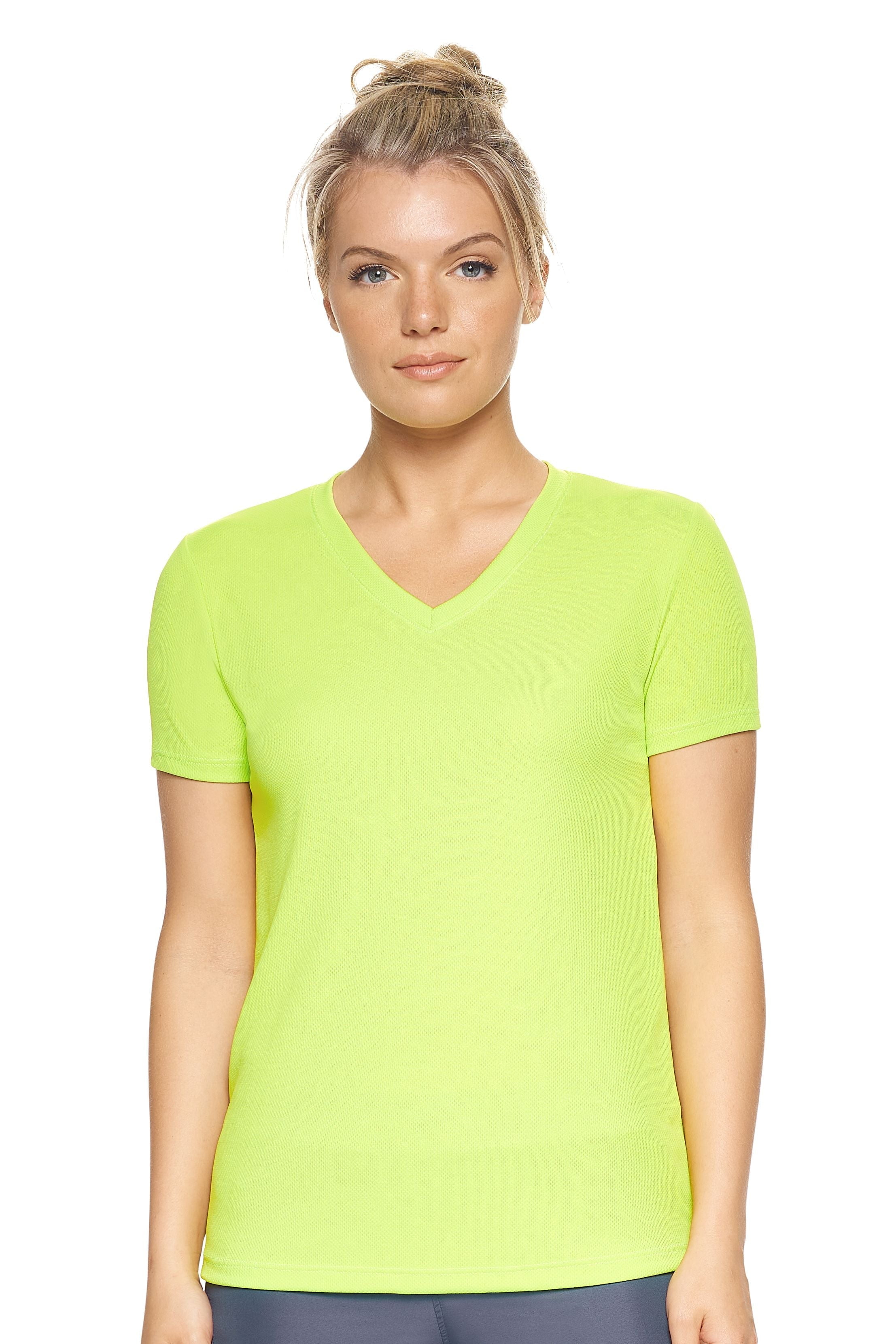 Expert Brand USAMade Oxymesh Active VNeck TShirt for Women