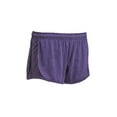 thumbnail image 1 of Expert Brand USA-Made Women's Athletic Heather Shorts, Purple, Medium, 1 of 4