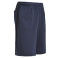 thumbnail image 1 of Expert Brand USA-Made Men's Heather Athletic Shorts, Dark Heather Navy, Small, 1 of 4