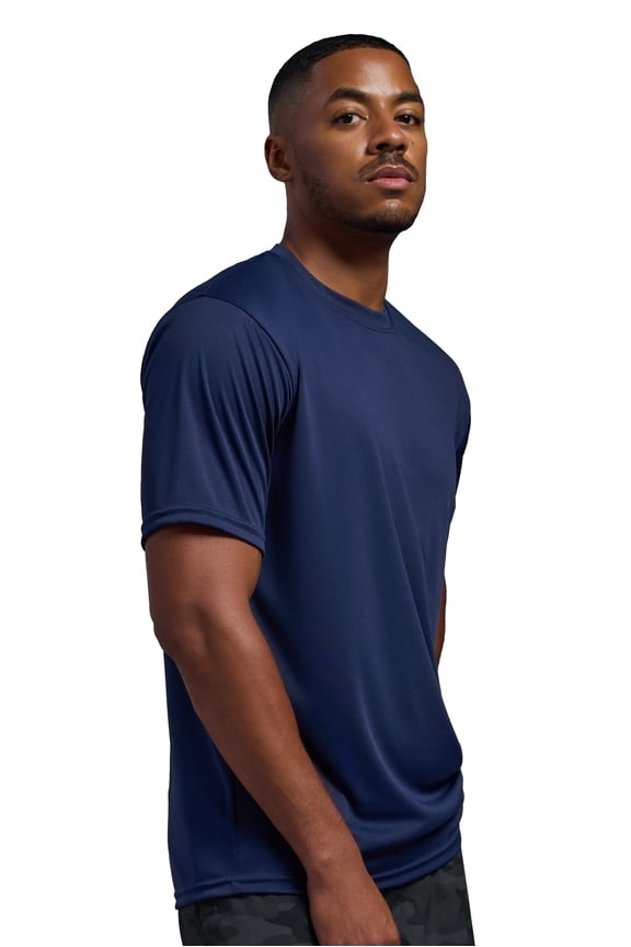 USA-Made Men's DriMax™ Athletic Crewneck T-Shirt, Navy, 3XL