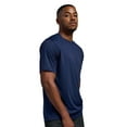 thumbnail image 1 of Expert Brand USA-Made Men's DriMax™ Athletic Crewneck T-Shirt, Navy, M, 1 of 6